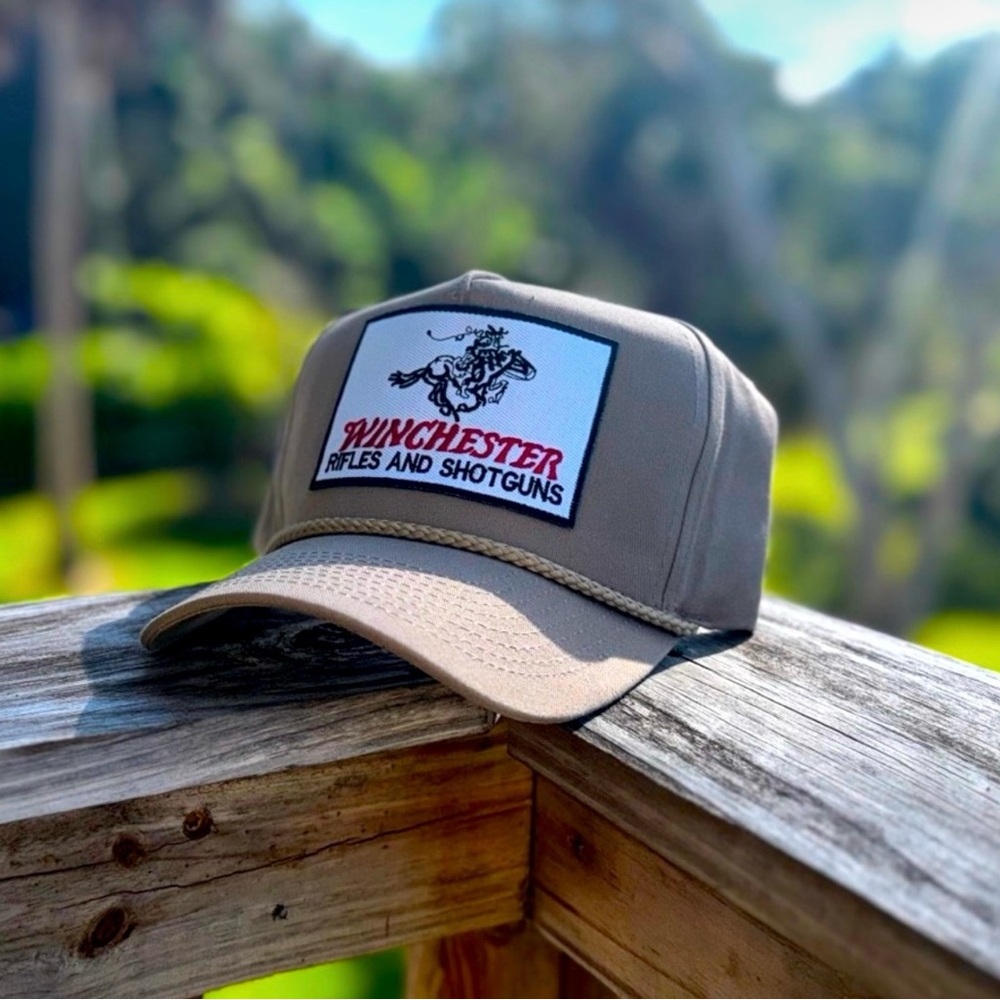 Winchester Tan Baseball Cap